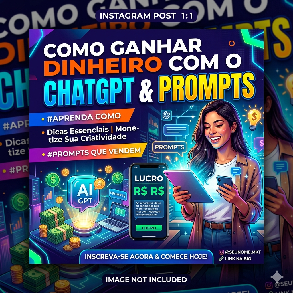APRENDA USAR CHAT GPT PARA GANHAR DINHEIRO 